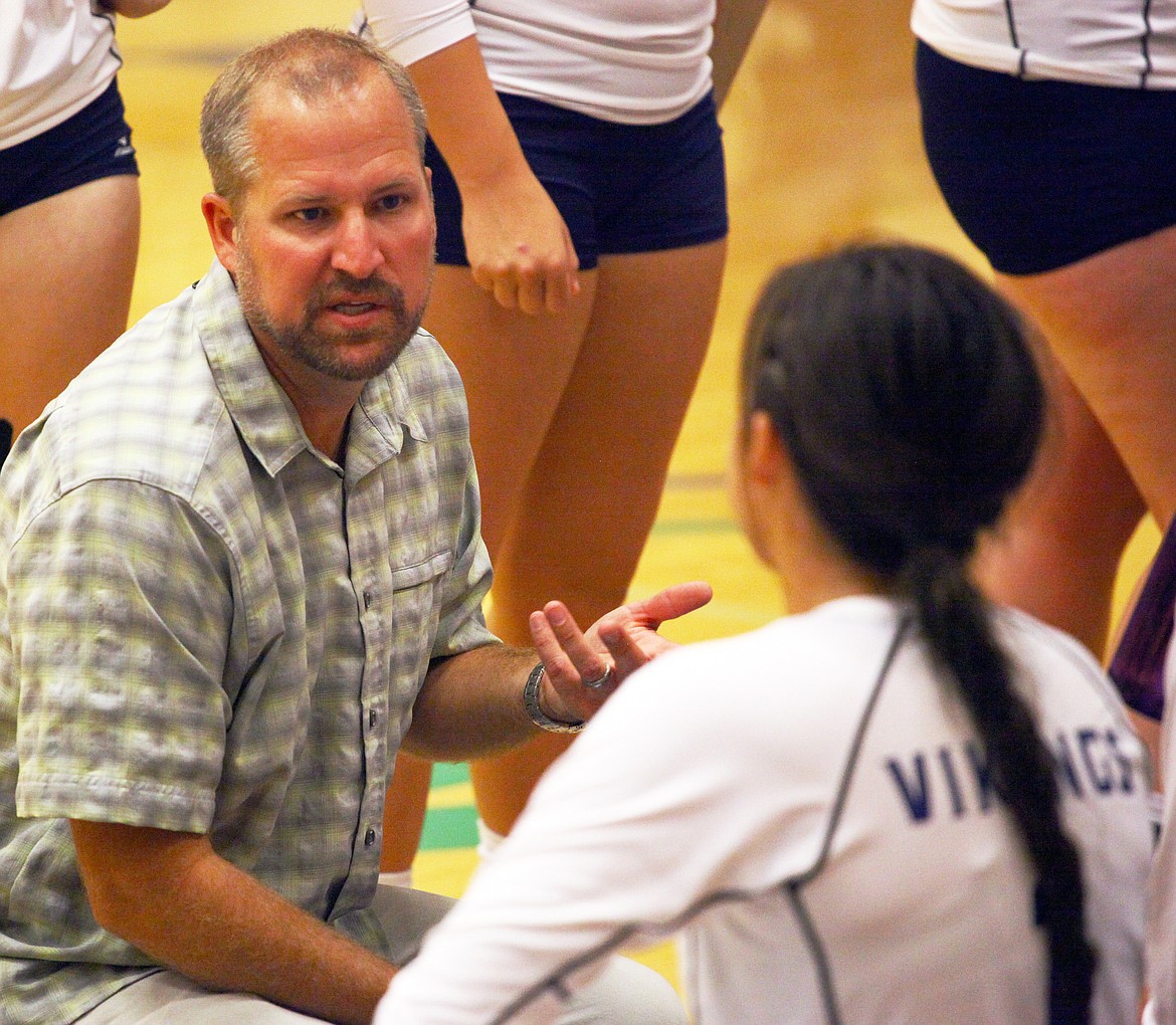 Rodney Harwood/Columbia Basin Herald
First-year Big Bend Community College head coach Michael DeHoog is helping reshape the volleyball culture.