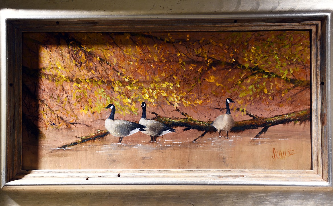 &#147;Canadas,&#148; an oil painting by David Schlitz.
(Brenda Ahearn/This Week in the Flathead)