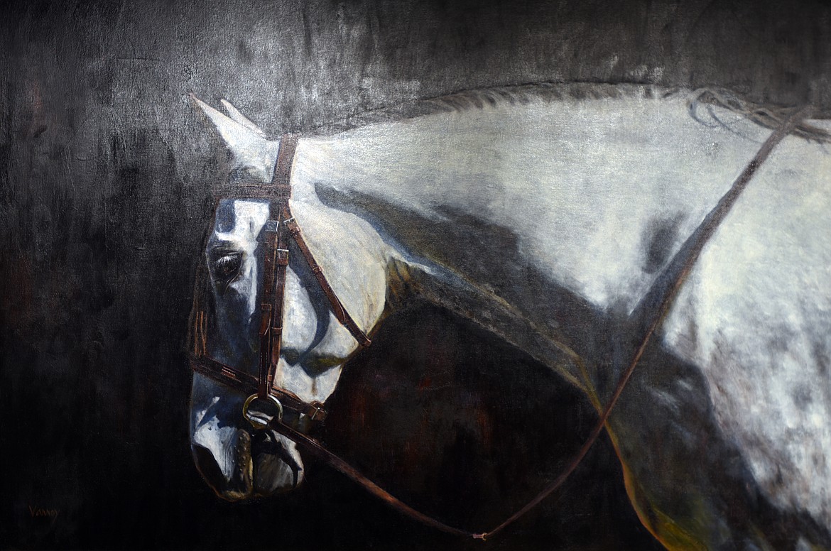 &#147;Horse Portrait&#148; by Sally Vannoy.
(Brenda Ahearn/This Week in the Flathead)
