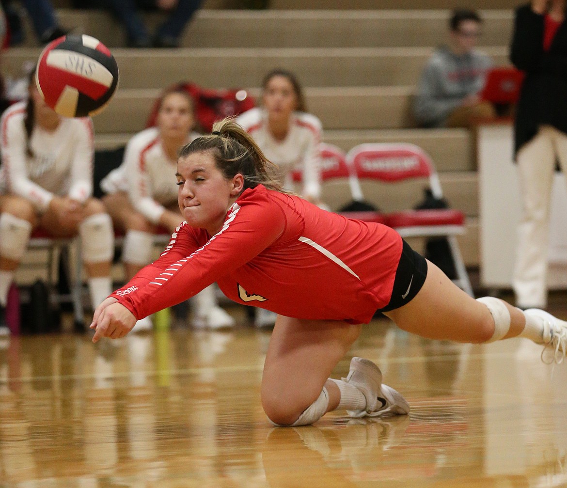 (Photo by JASON DUCHOW PHOTOGRAPHY)
Senior libero Kaitlan Ward led the Bulldogs with 282 digs, earning league honors.