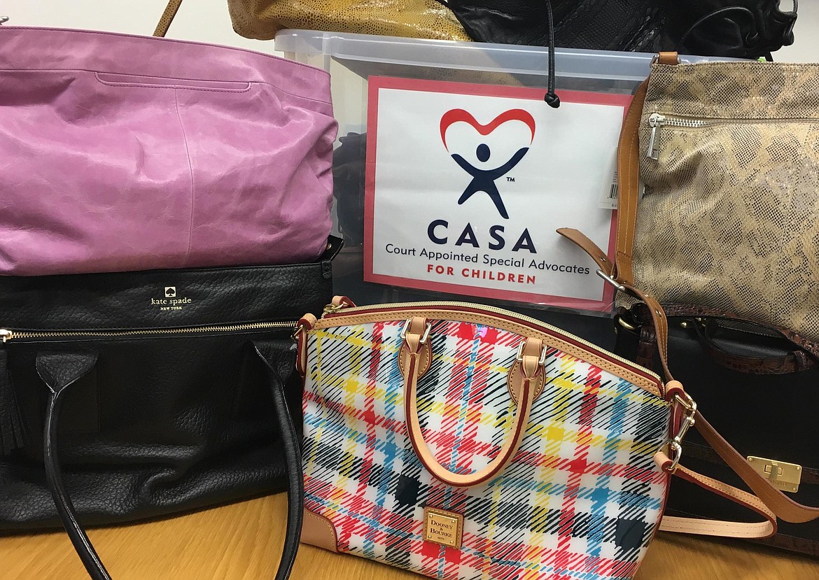 (Photo courty NORTH IDAHO CASA)
Handbags available through the silent auction include Hobo, Kate Spade, Donney &amp; Bourke and Brahmin.