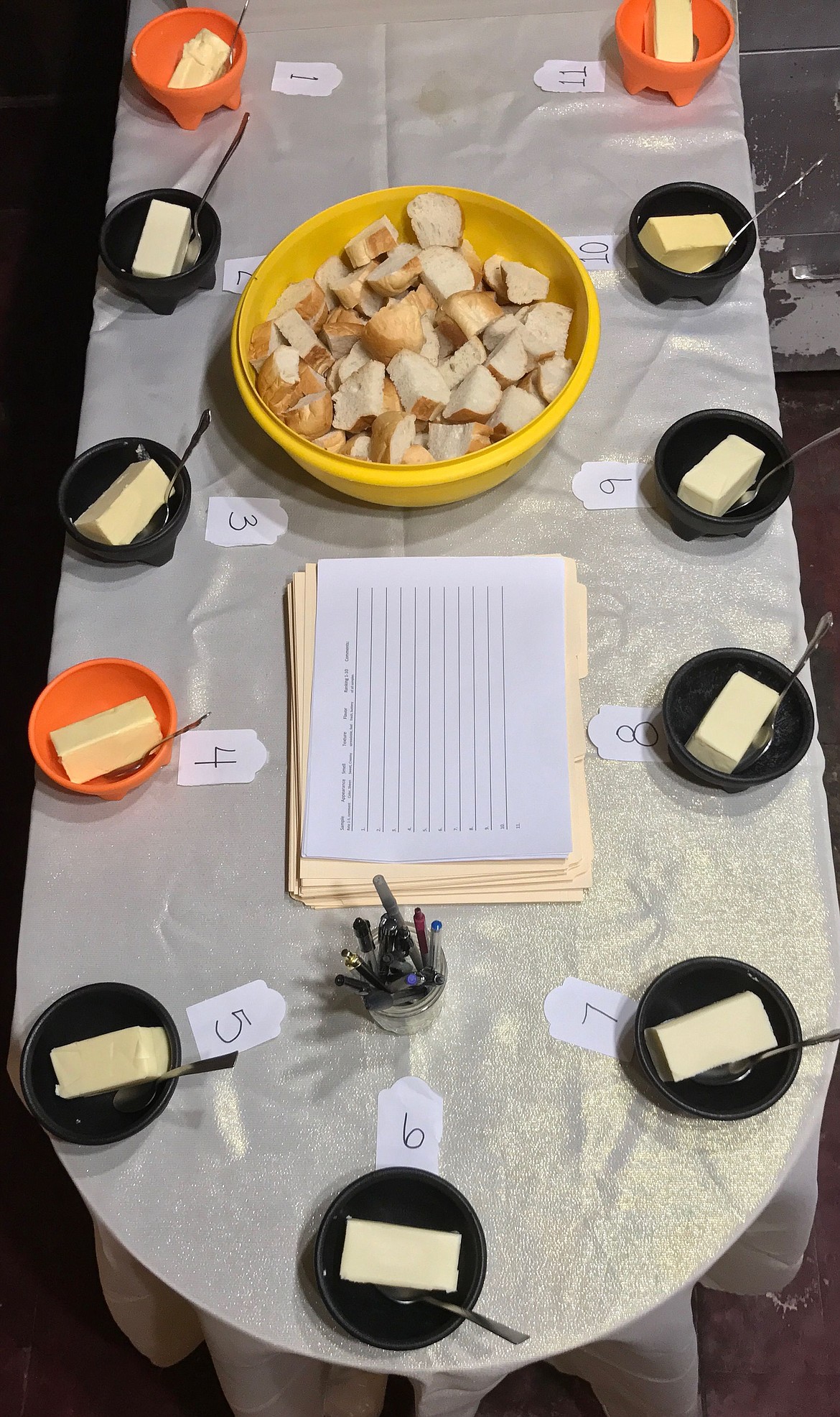 Dan Bolyard/courtesy photo
A panel of 12 reviewers sampled various brands of butter (and one margarine) to compare flavors.