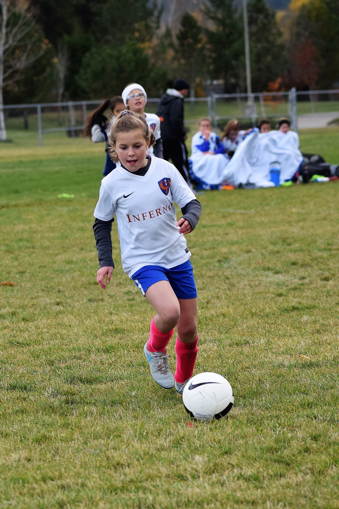 Courtesy photo
Mallory Judd scored the lone goal for the North Idaho Inferno FC Hartzell girls &#146;07 soccer team in its 1-1 tie with the Spokane Sounders South A.