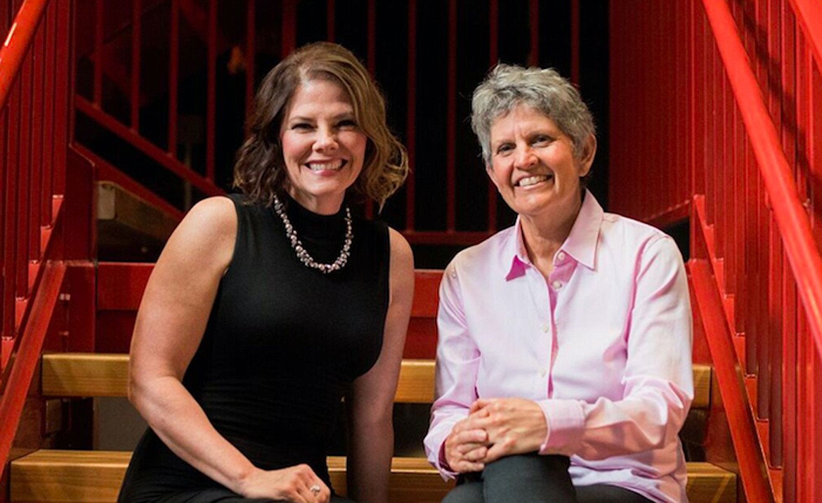 CrisMarie Campbell and Susan Clarke are launching their first book, &#147;The Beauty of Conflict,&#148; which teaches businesses how to productively deal with conflict. (Photo courtesy of Thrive! Inc.)
