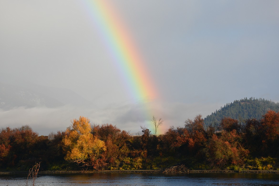 Photo by Don Bartling
A common Irish legend asserts that a &#147;pot of gold&#148; is to be found at the end of a rainbow.