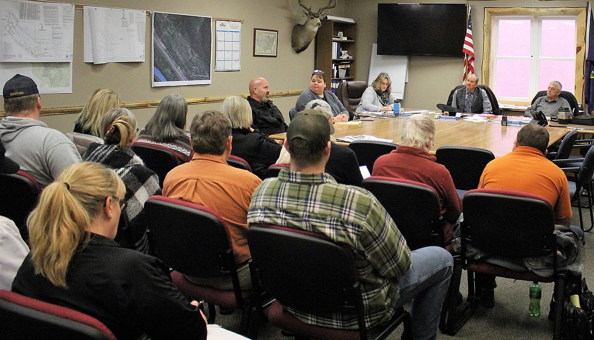 A committee was formed during a packed Mineral County commissioners meeting on Nov. 3 to try and get the county jail back up and running. The jail was closed on Oct. 27 due to a staffing shortage. (Kathleen Woodford/Mineral Independent)