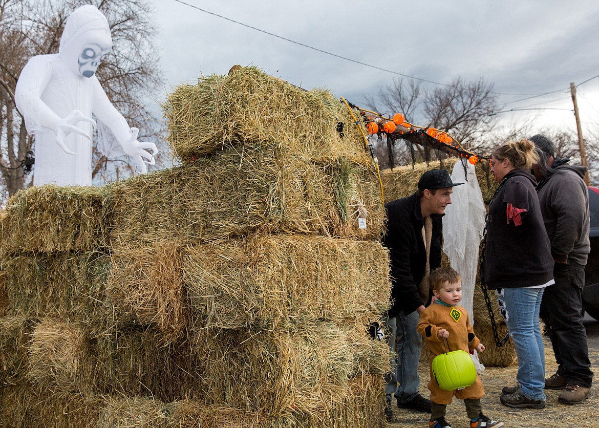 Libby&#146;s trunk-or-treat next to the Memorial Events Center featured some elaborate attractions.