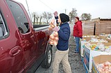 Thanksgiving food distribution Monday