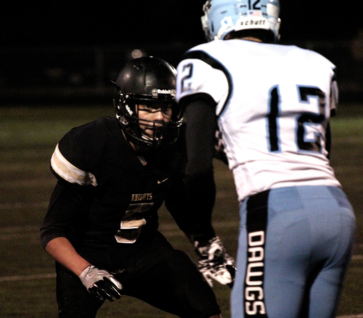 Rodney Harwood/Columbia Basin HeraldA lot will be asked of Royal cornerback Angel Farias this week as the Knights take on unbeaten Okanogan in the 1A state quarterfinals on Saturday at the Apple Bowl in Wenatchee.