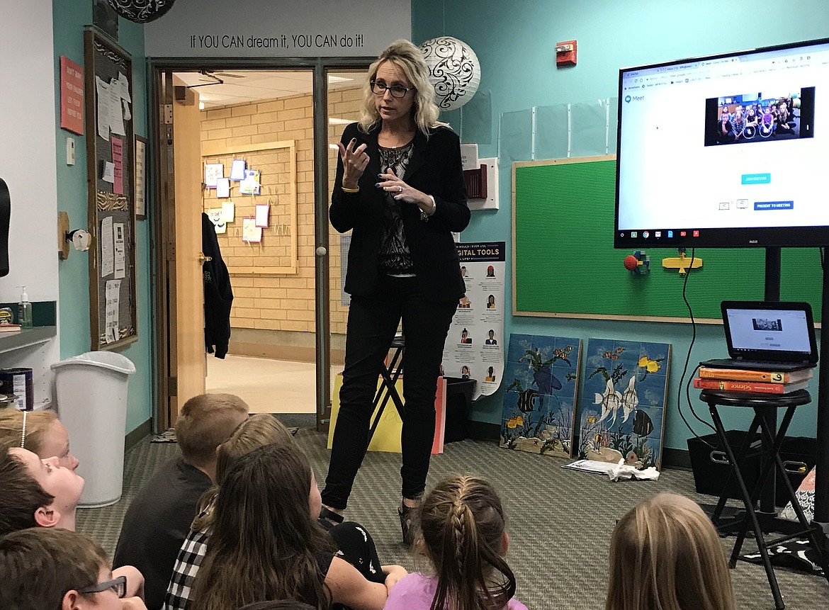 Swan River School fifth-grade teacher Shelley Emslie was featured in &#147;EdTech&#148; magazine for her work advancing technology in a rural school. Emslie also trains other Montana educators as a Google for Education Certified Trainer. (Hilary Matheson photos/Daily Inter Lake)