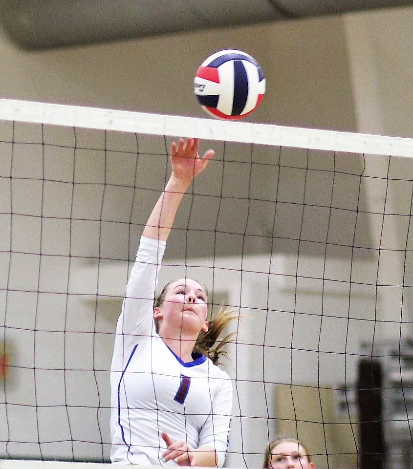 Alberton senior Montanna Baughman was named to the Class C second-team all-conference for this volleyball season.