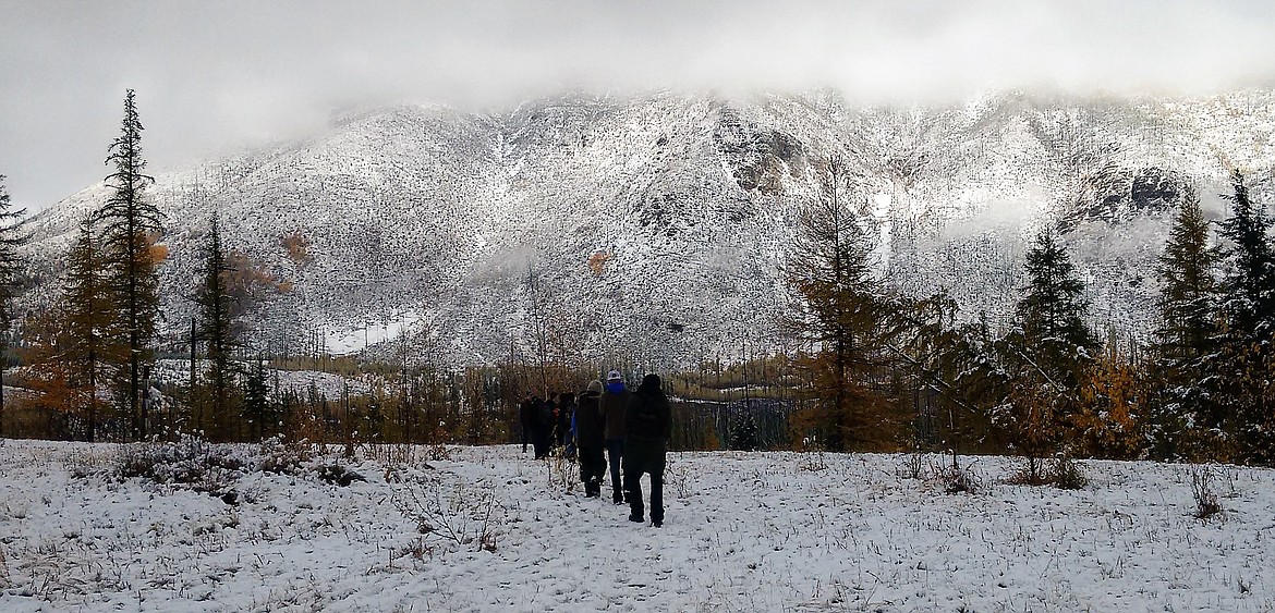 Superior geology students traveled to Glacier National Park in Oct. to learn more about the park. There is a proposal to increase park fees to help pay for its aging infrastructure. (Photo courtesy Beau Servo).