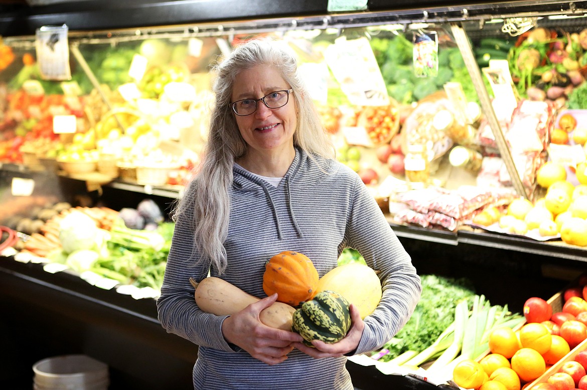 Camas Organic Market and Bakery owner, Linny Gibson is pictured inside her store Monday. Gibson and her late partner, David Ronniger, opened the store in 2011. (Mackenzie Reiss/Daily Inter Lake)