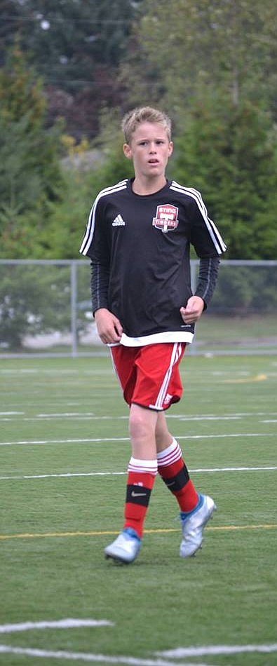 Courtesy photo
The Idaho Youth Soccer Association honored Walker Jump as its November Player of the Month.  Jump is a member of the Sting Timbers FC '03 Boys Red team and has been with the Sting Timbers FC since he was 8. Jump is an eighth-grader at Woodland Middle School.