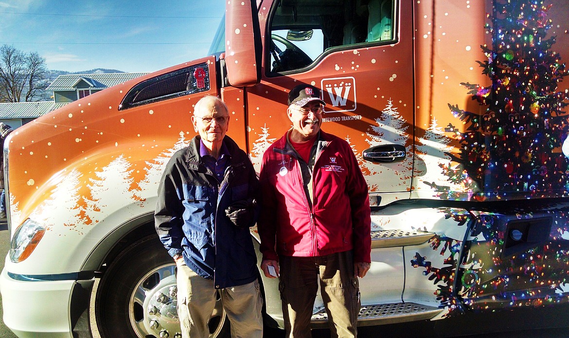 Longtime Plains resident Alvin Amundson  with Larry (Clark Fork Valley Press)