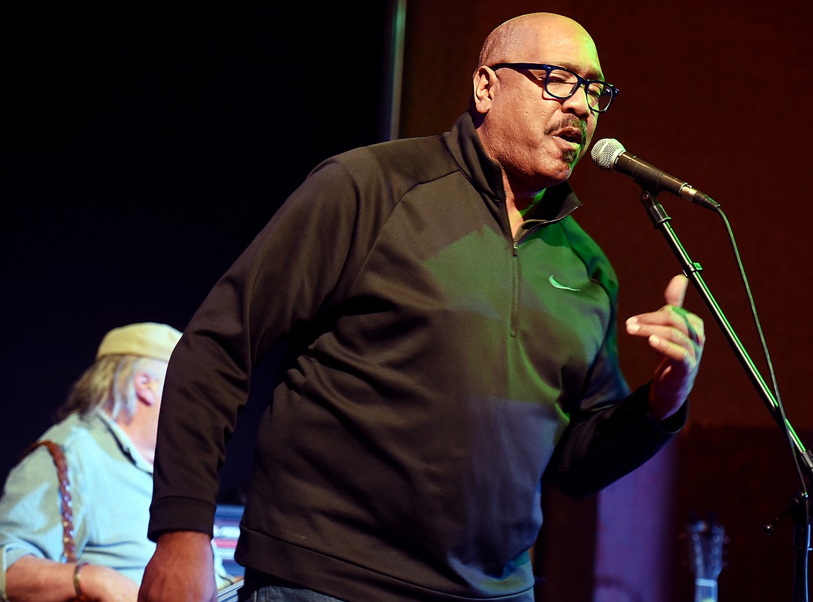 Greg Jordan sings at the Kalispell Music Festival on Sunday, Nov. 5, at the Eagles. (Brenda Ahearn/This Week in the Flathead)