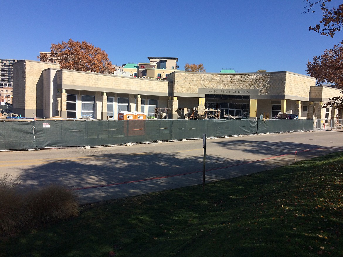 Construction of the new Idaho State Museum is underway in Boise and pictured here in late October.  (Courtesy photo)