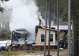 Coram home destroyed in fire