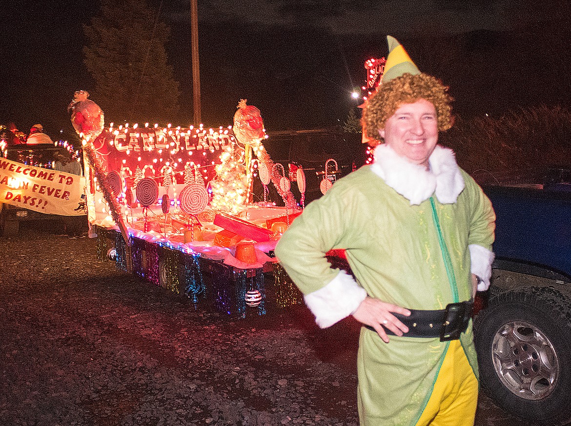 Mark Johnson&#146;s ready to lead the Glacier Bank float.