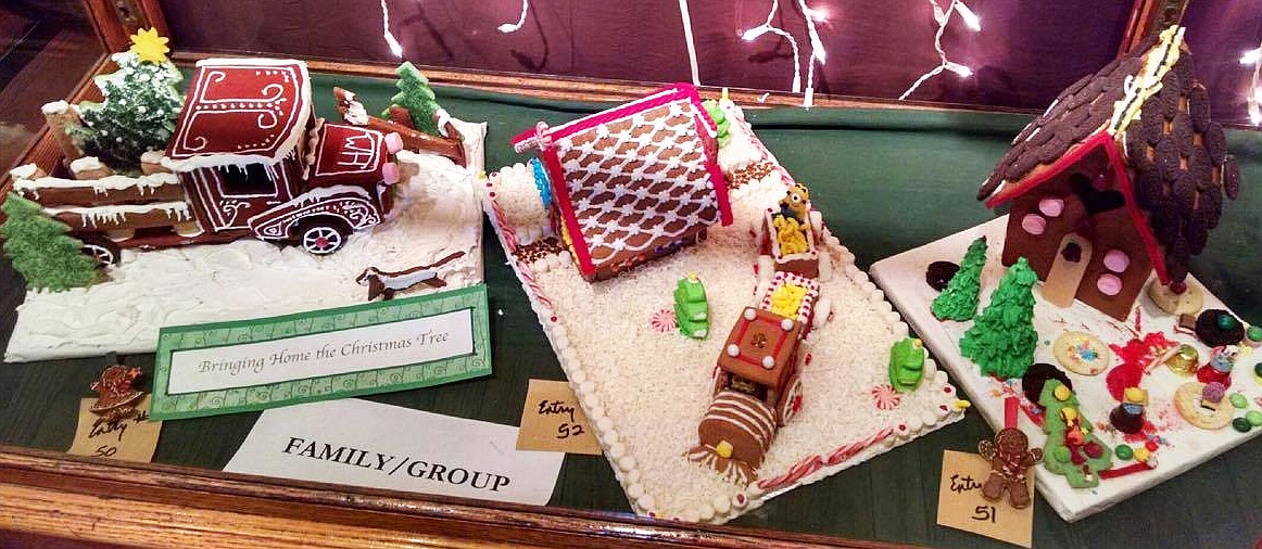Ginger Bread houses were all the rage this year with plenty of entires for the Ginger Bread Houses contest (Clark Fork Valley Press)