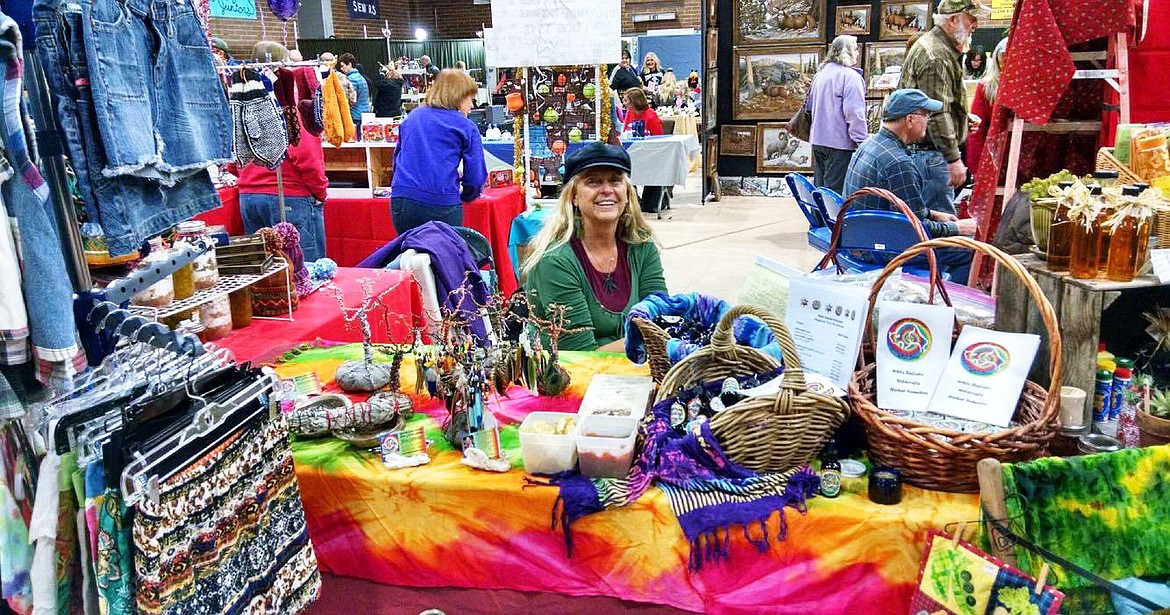 Jesse Christian of White buffalo Wild Crafts helping people stay vibrant in this cool winter weather (Clark Fork Valley Press)