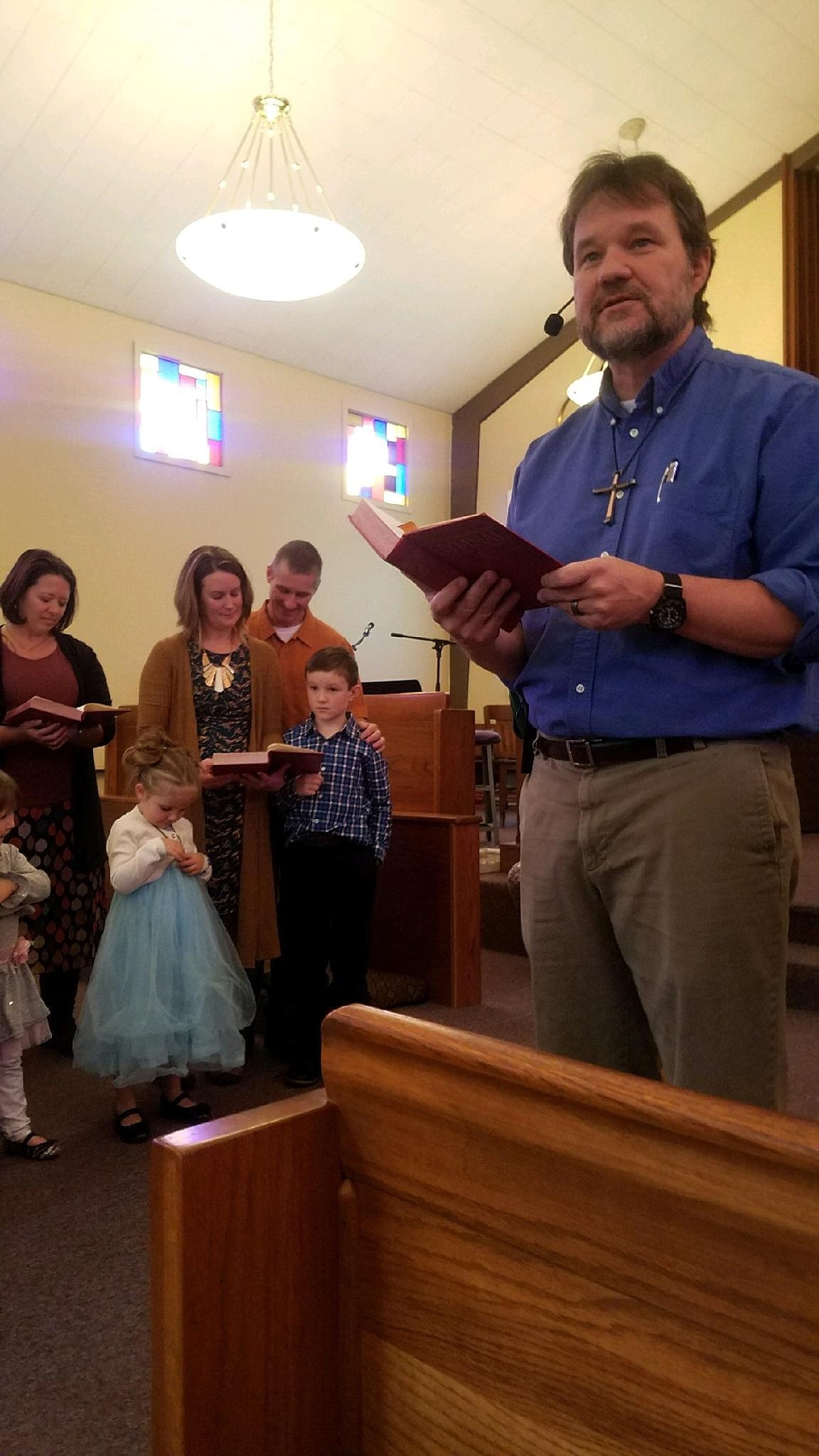 Courtesy photo
Pastor Brent Dehlbom is bidding a farewell to Bonners Ferry and the United Methodist Church.