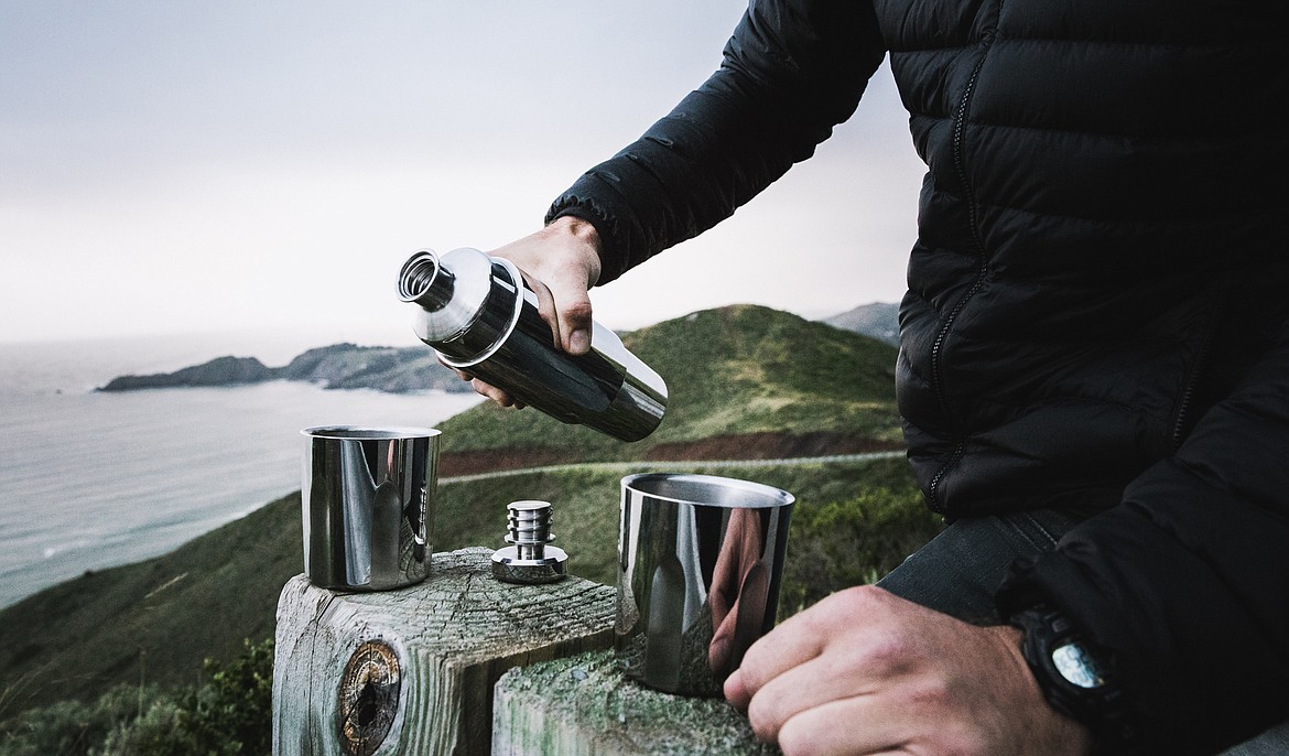 A High Camp Flasks product shot. The company is co-founded by Libby native Whit Gautreaux. (Photo supplied)