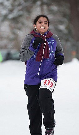 Courtesy photo
Darcy Green runs in the Jan. 1, 2017, Hangover Handicap Fun Run.