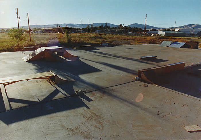 Through the years, skate enthusiasts have made a series of obstacles at the skate park in Polson. Now, a younger generation of skaters is joining the scene, prompting the older generation to add to the existing area. (Photo provided)