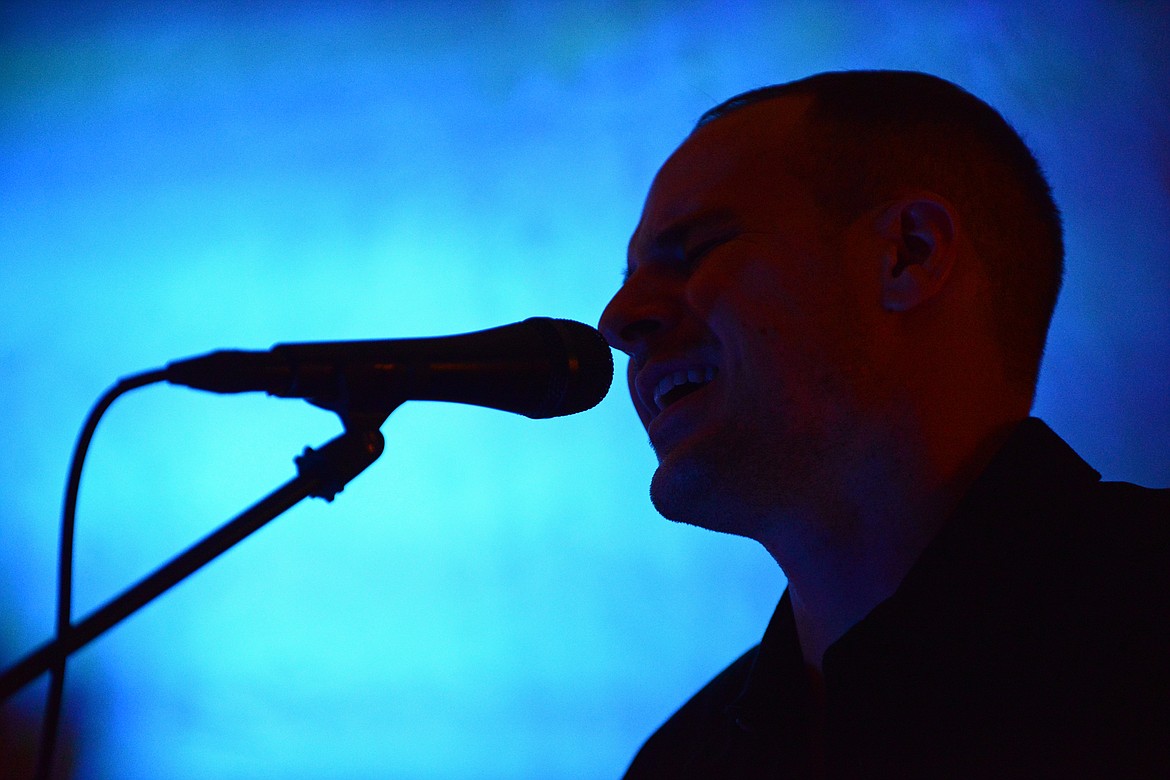 Eric Alan performs at the Alpine Lighting ballroom in Kalispell Saturday night, Dec. 2. (Casey Kreider/Daily Inter Lake)