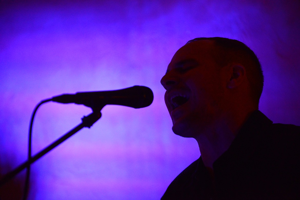 Eric Alan performs at the Alpine Lighting ballroom in Kalispell Saturday night Dec. 2. (Casey Kreider/Daily Inter Lake)