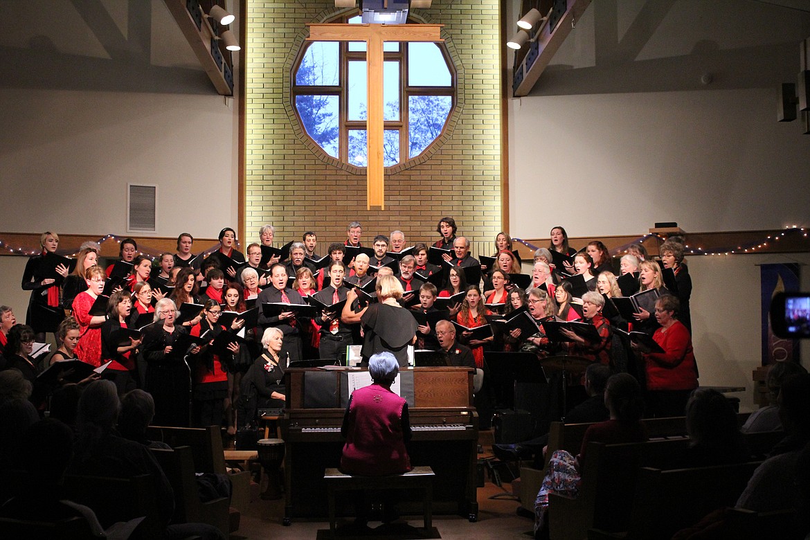 Photo by Tanna Yeoumans
The Bonners Ferry Community Choir hosted their 40th annual Christmas concert.