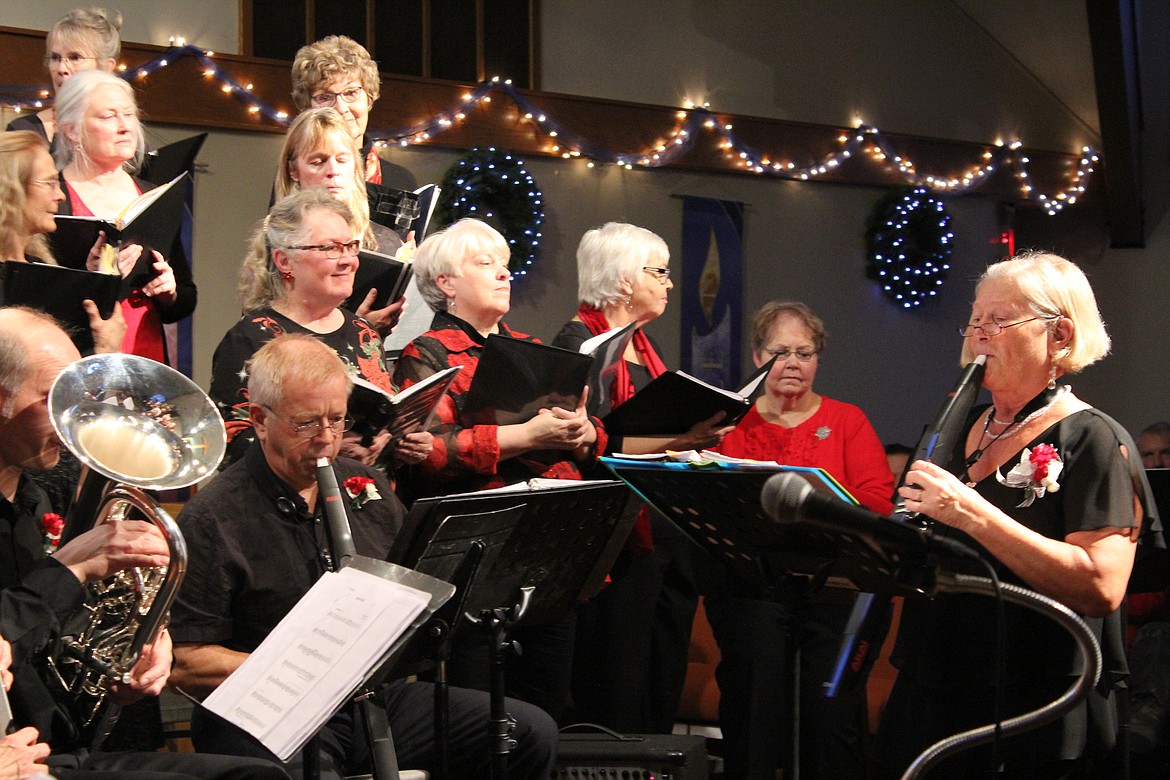 Photo by Tanna Yeoumans
The choir was accompanied by an array of musical insturnments.