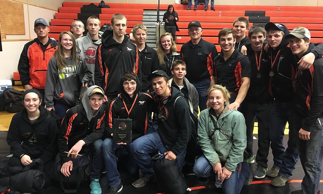 Savage Horsemen are all smiles as they head home with a trophey from the Buzz Lucey Memorial. (photo supplied Jake Lile)