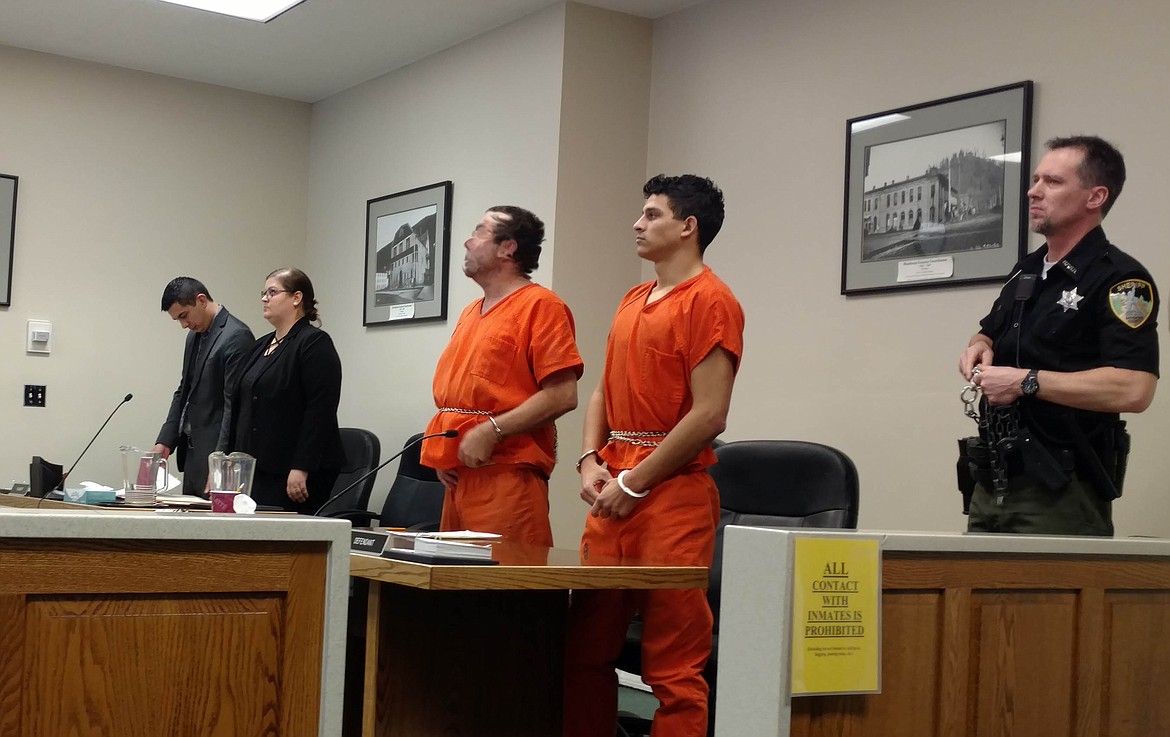 Courtesy photo
Jordan Martz (on right in orange), has been accused of another charge of rape and appeared before Judge Barbara Duggan on Wednesday afternoon. This is Martz’s third rape charge in the month of December and he now has three separate cases against him, all of which have at least one rape charge in them.