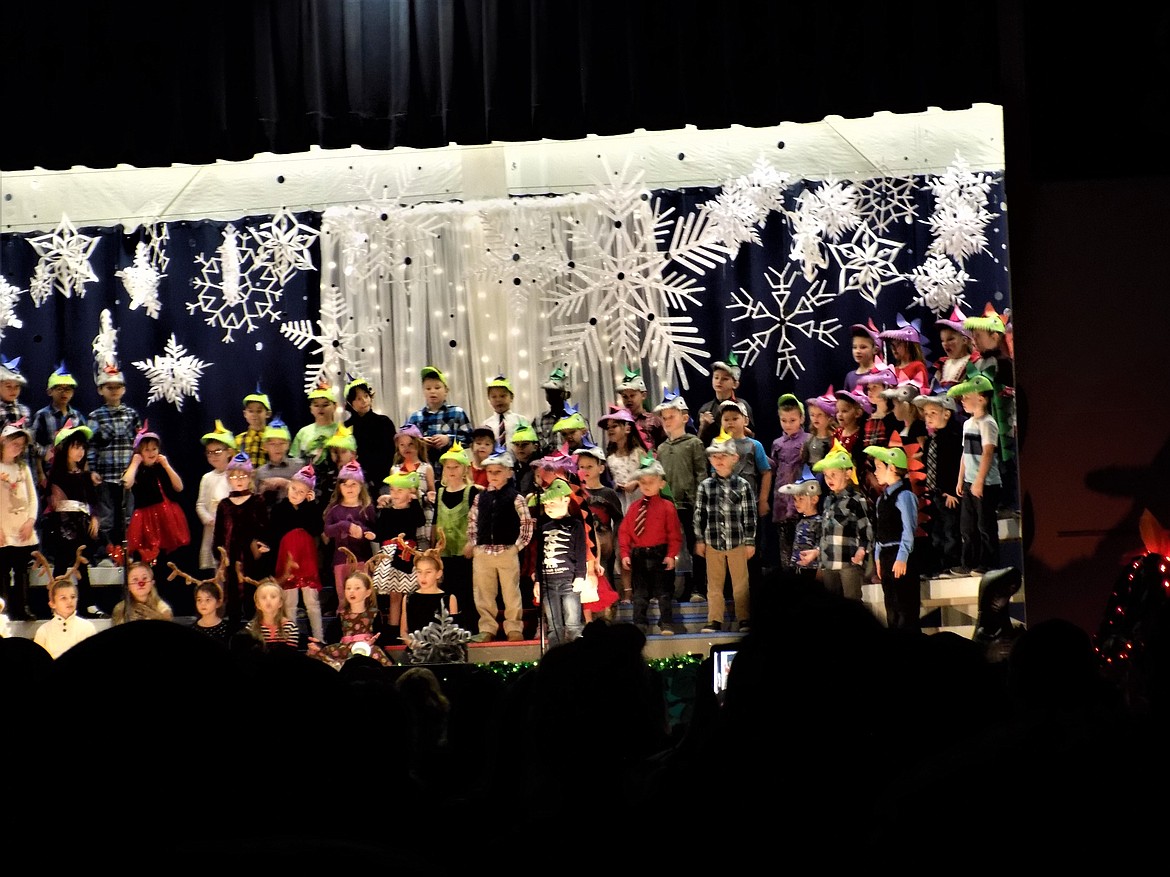 A year of planning goes into the Mt. Hall Elementary School&#146;s Christmas Program.

Photos by Than Widner