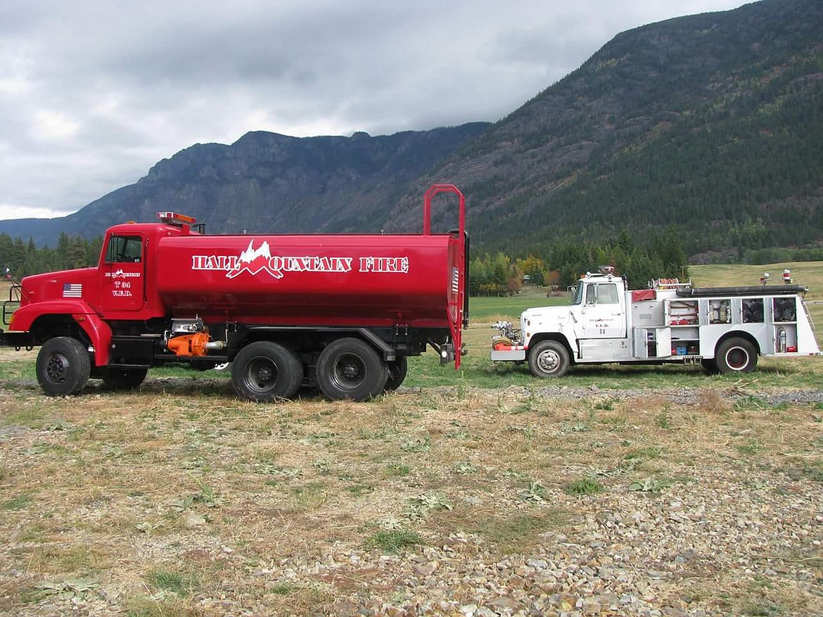 Photo by Sandy Steinhagen
Hall Mountain Volunteer Fire Association now has five EMTs.