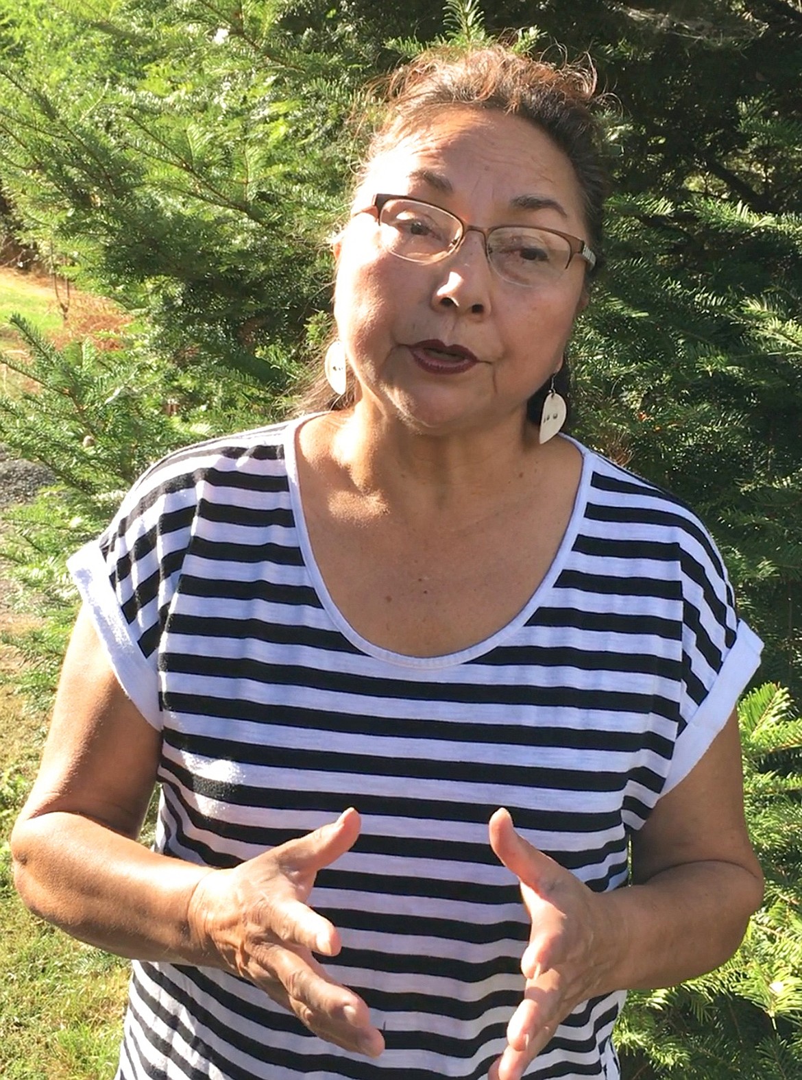 (Courtesy photo)
Diane Mallickan, Nez Perce tribal member and Idaho Mythweaver board president, talks about the Native Voices Preservation Project.