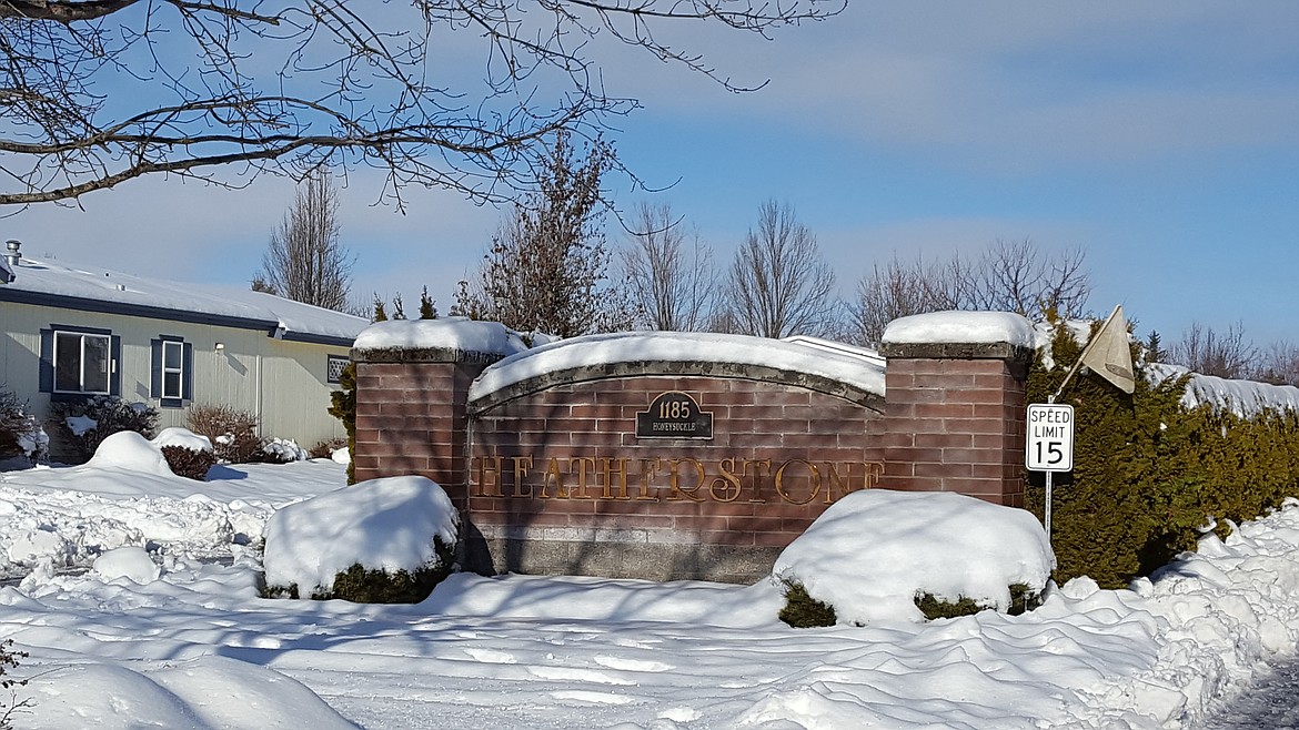 Heatherstone is a 55+ community located just off Honeysuckle Avenue in Hayden.