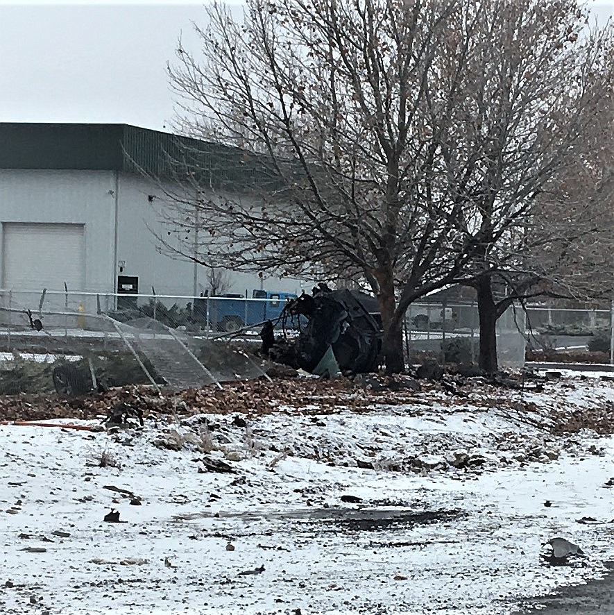 Grant County Sheriff's Office/courtesy photo
A Moses Lake man who crashed his vehicle after attempting to elude pursuing officers and deputies is facing charges in Grant County Superior Court.