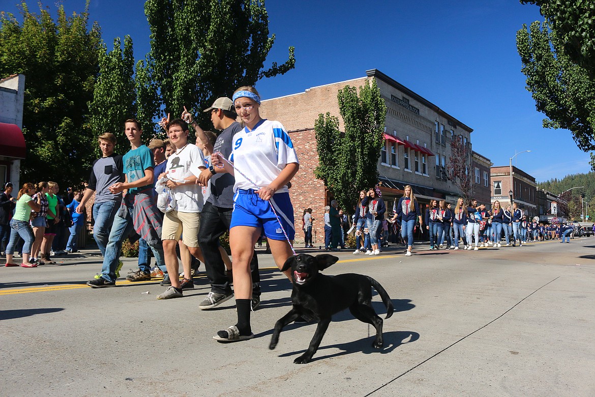 Photo by Mandi Bateman
The Homecoming Parade was filled with school pride on September 29.