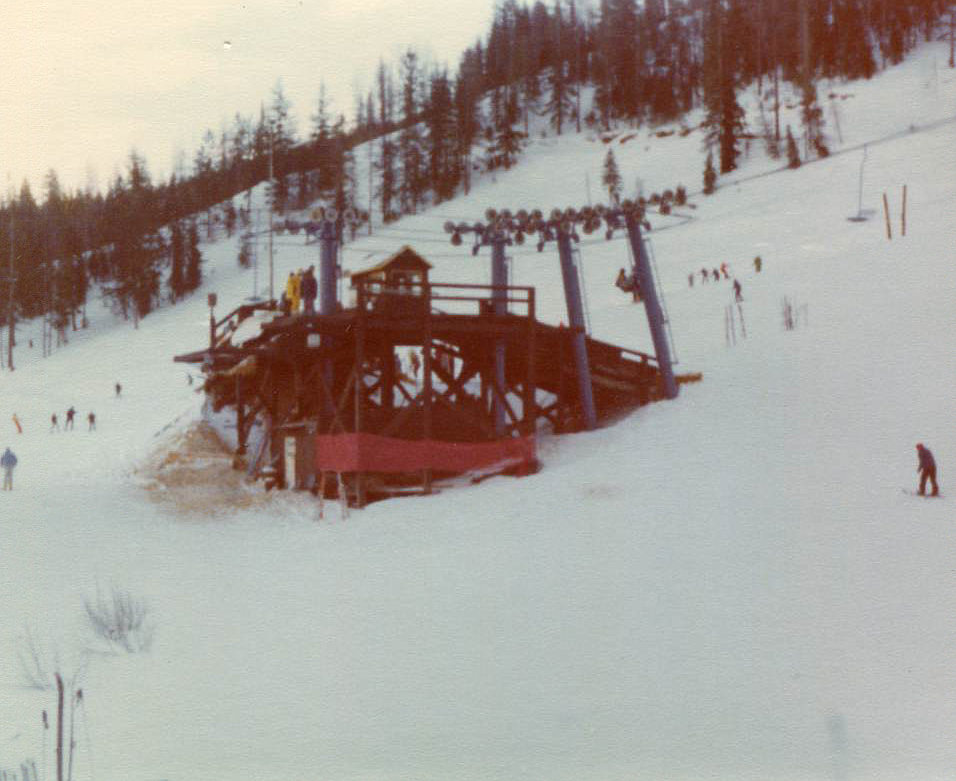The bottom of the lift in the 1970&#146;s when the resort was renamed to &#147;Silverhorn.&#148;