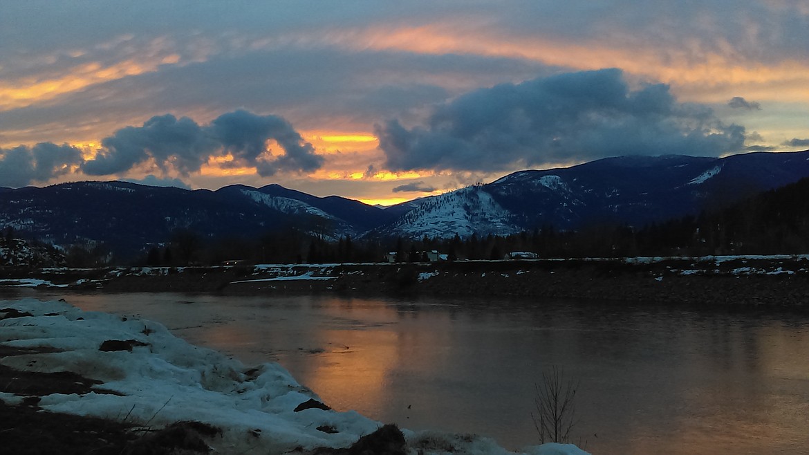 Photo by Carla Clark
Kootenai River bathed in colors.