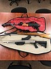 Felon allegedly found with illegal guns