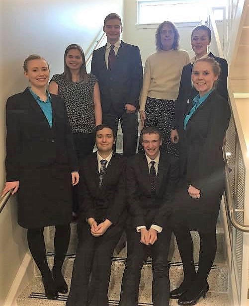 The St. Regis Team received 37 awards at BPA Regionals held in Missoula on Jan. 8. (Photo courtesy of St. Regis BPA)