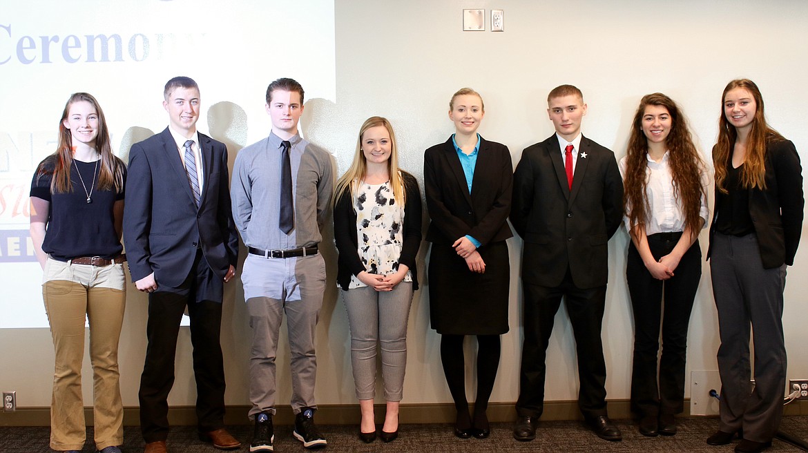 All of the Superior BPA team members placed at Regionals and will be heading to State, which will be held in Billings in March. (Photo courtesy of Superior BPA)