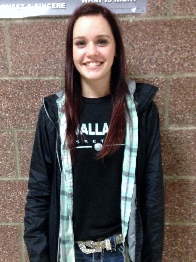 Kimmie Krous, a senior at Wallace Junior/Senior High, and daughter of Stephanie Greenwood, is the second Elks Teen of the Month for December. Kimmie plays varsity basketball and her favorite class is English. Next year Kimmie plans to attend North Idaho College and study something in the medical field.