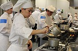 Cooks test skills in culinary contest