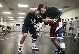 NIC wrestler improves both on and off the mat