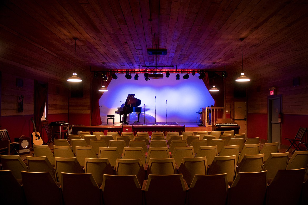 With donations from a number of local &#147;Grangels,&#148; the LaSalle Angel Theatre boasts a &#147;vintage look&#148; that pays homage to its history as a Grange Hall. (Jeremy Weber photo)